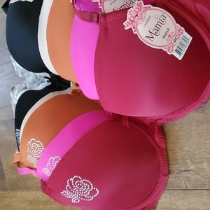 New 6 mamia bras
